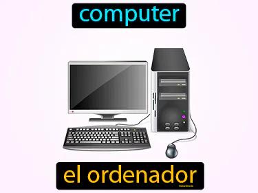 el ordenador Simple Definition