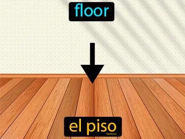el piso Simple Definition
