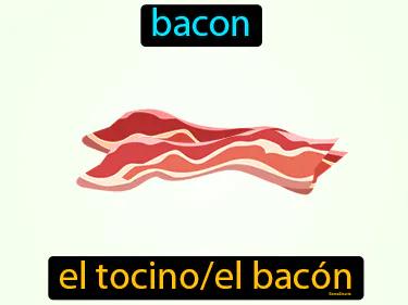el tocino Simple Definition