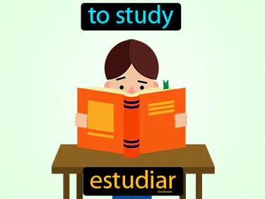 estudiar Simple Definition