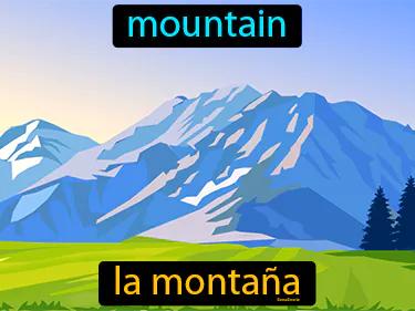 la montana Simple Definition