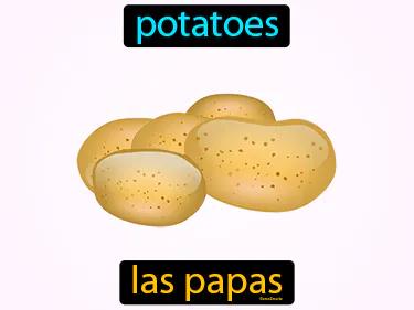 las papas Simple Definition