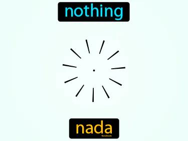 nada Simple Definition