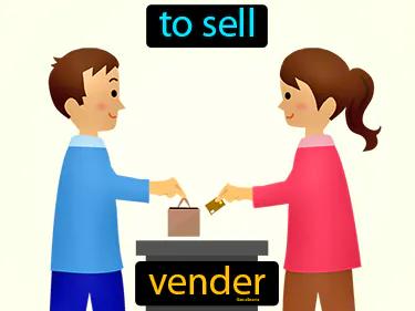 vender Simple Definition