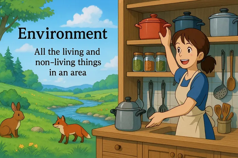 What is the Environment? - Easy to Understand What is the Environment? - Easy to Understand