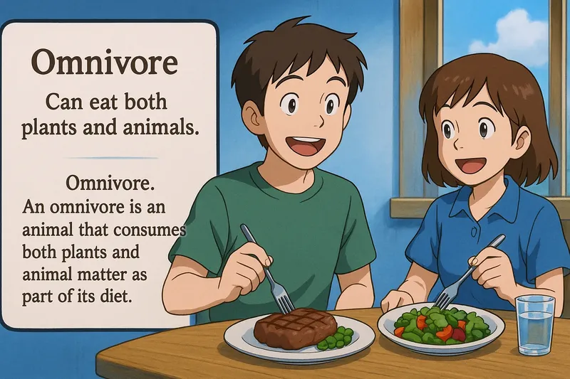 What is an Omnivore? - Easy to Understand What is an Omnivore? - Easy to Understand