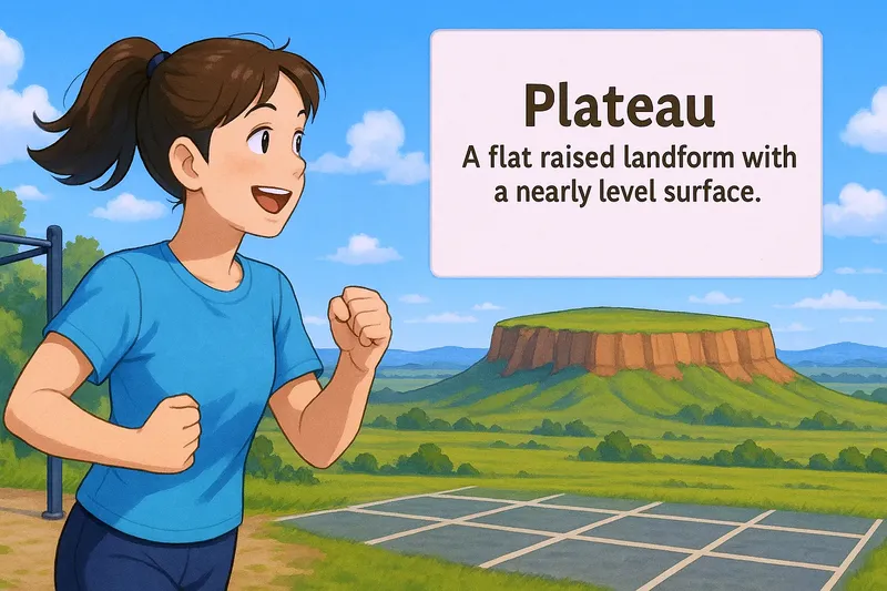 What is a Plateau? - Easy to Understand What is a Plateau? - Easy to Understand