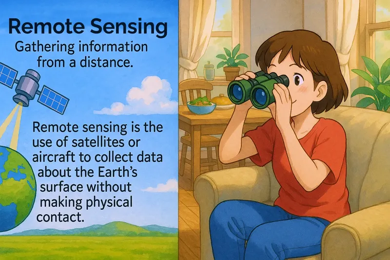 What is Remote Sensing? - Easy to Understand What is Remote Sensing? - Easy to Understand