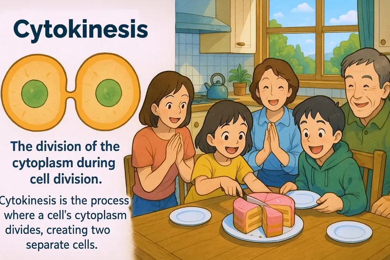 What is Cytokinesis? - Easy to Understand