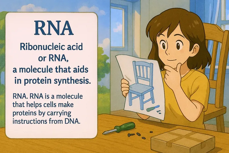 What is RNA? - Easy to Understand What is RNA? - Easy to Understand