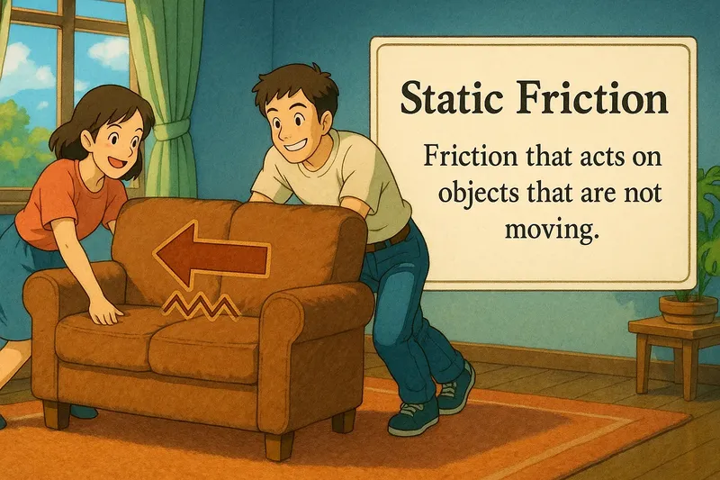 What is Static Friction? - Easy to Understand What is Static Friction? - Easy to Understand