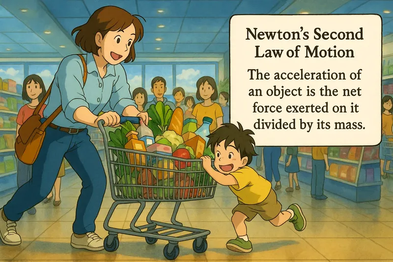 What is Newton's Second Law of Motion? - Easy to Understand