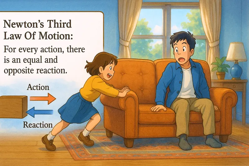 What is Newton's Third Law of Motion? - Easy to Understand What is Newton's Third Law of Motion? - Easy to Understand