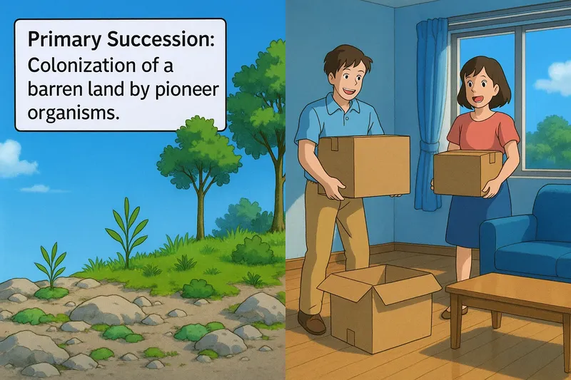 What is Primary Succession? - Easy to Understand What is Primary Succession? - Easy to Understand