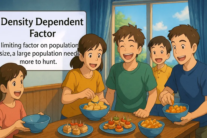What is a Density-Dependent Factor? - Easy to Understand