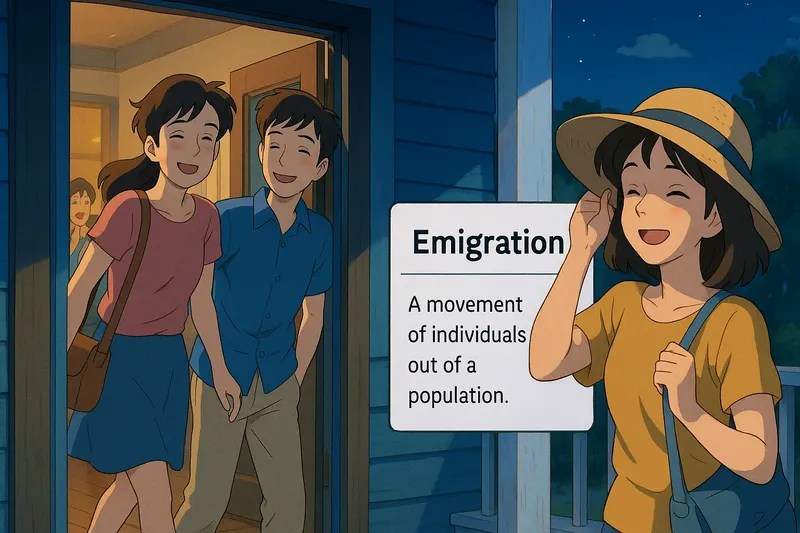 What is Emigration? - Easy to Understand What is Emigration? - Easy to Understand