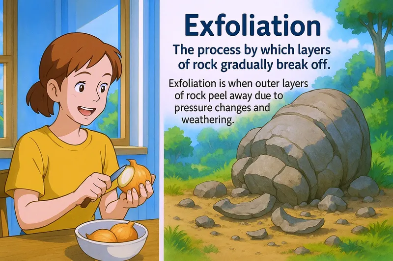 What is Exfoliation? - Easy to Understand What is Exfoliation? - Easy to Understand