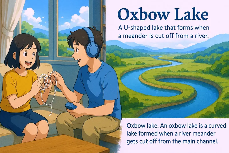 What is an Oxbow Lake? - Easy to Understand What is an Oxbow Lake? - Easy to Understand