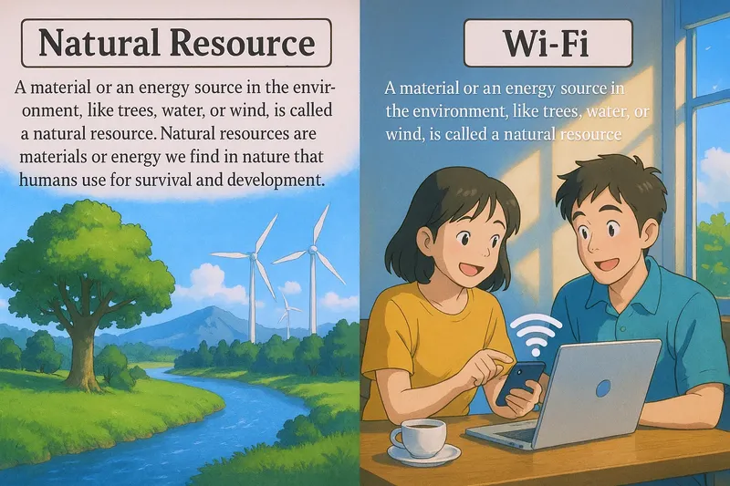 What is a Natural Resource? - Easy to Understand What is a Natural Resource? - Easy to Understand