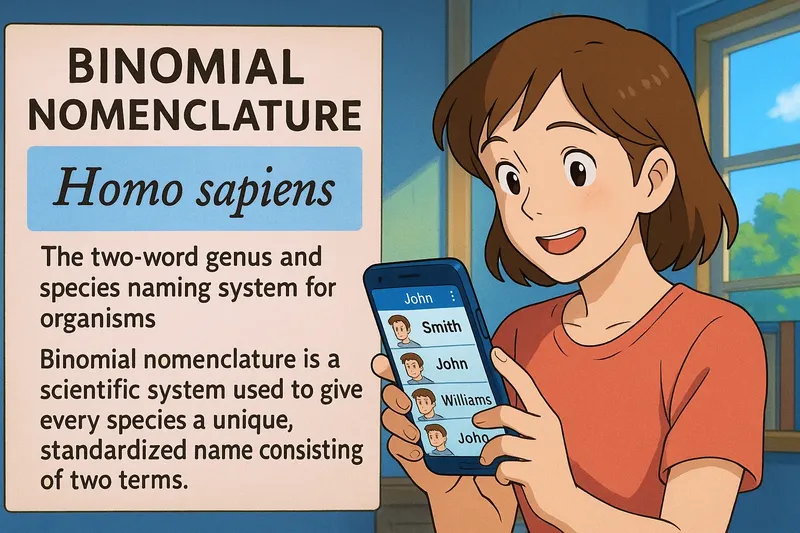 What is Binomial Nomenclature? - Easy to Understand What is Binomial Nomenclature? - Easy to Understand