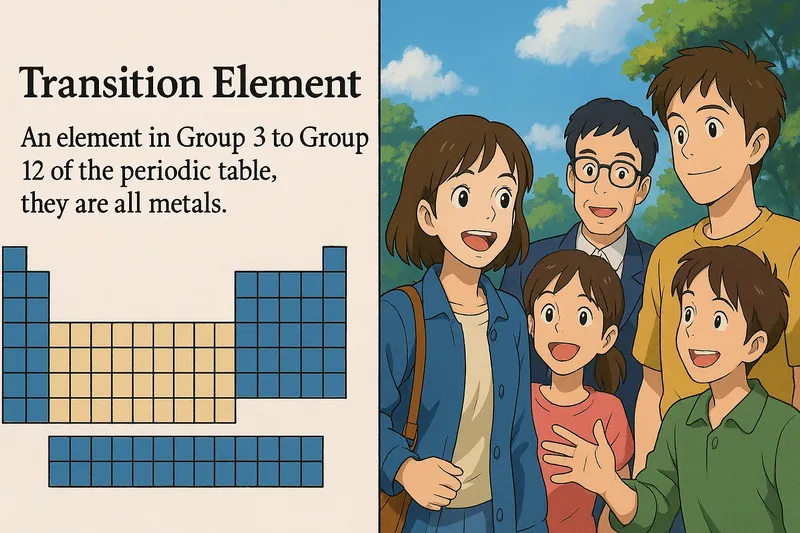 What is a Transition Element? - Easy to Understand What is a Transition Element? - Easy to Understand