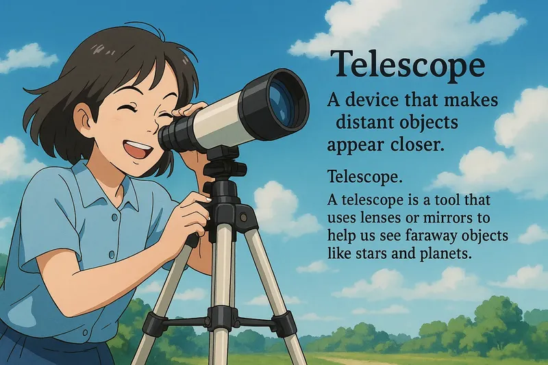 What is a Telescope? - Easy to Understand