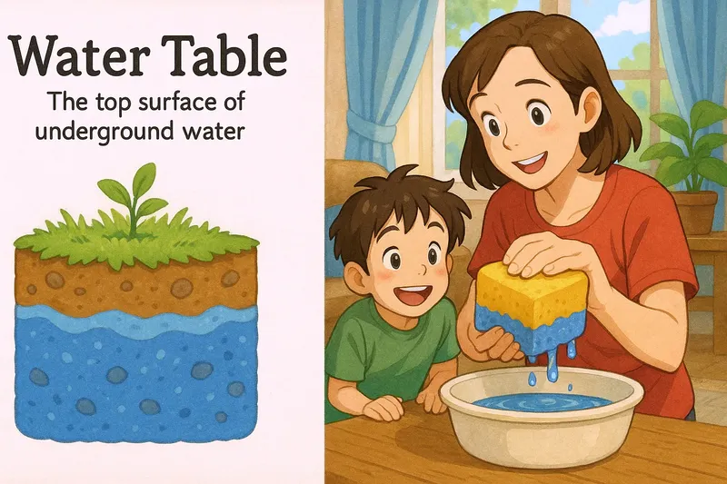 What is a Water Table? - Easy to Understand What is a Water Table? - Easy to Understand