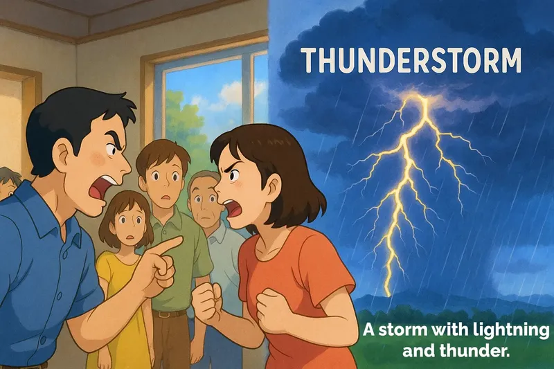 What is a Thunderstorm? - Easy to Understand What is a Thunderstorm? - Easy to Understand