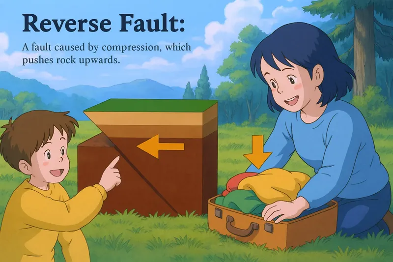 What is a Reverse Fault? - Easy to Understand What is a Reverse Fault? - Easy to Understand