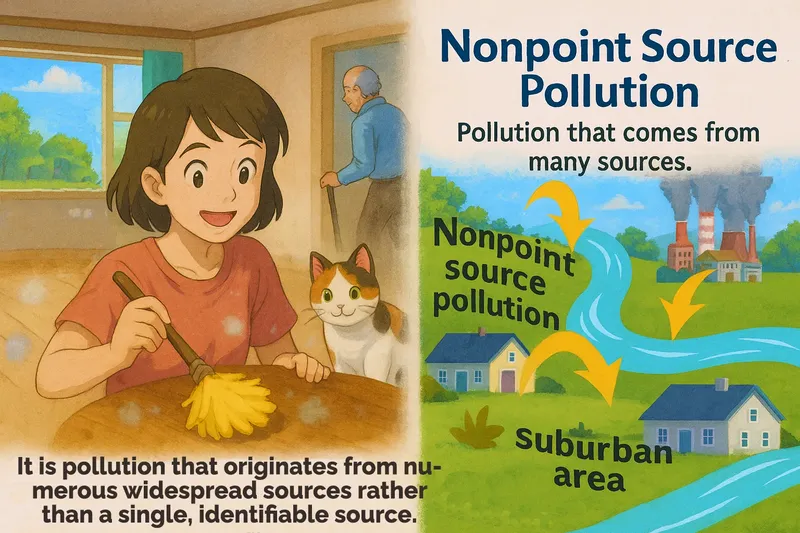 What is Nonpoint Source Pollution? - Easy to Understand What is Nonpoint Source Pollution? - Easy to Understand