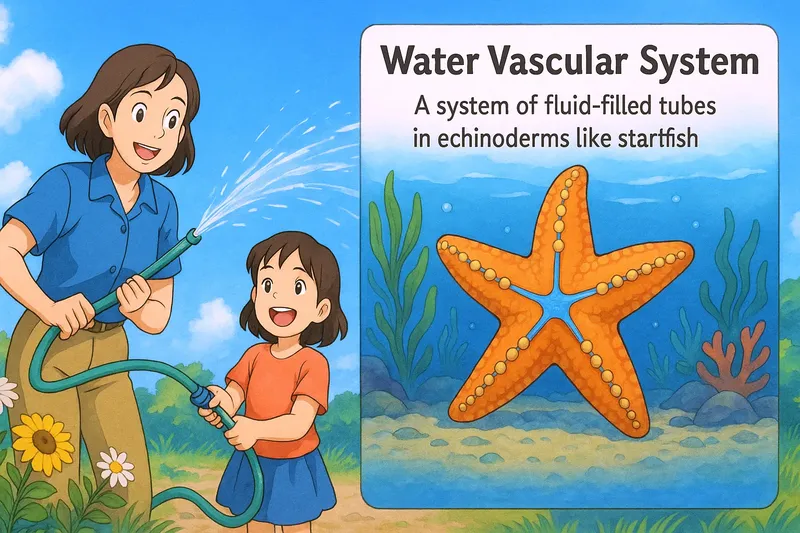 What is the Water Vascular System? - Easy to Understand What is the Water Vascular System? - Easy to Understand