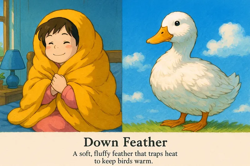 What is a Down Feather? - Easy to Understand What is a Down Feather? - Easy to Understand