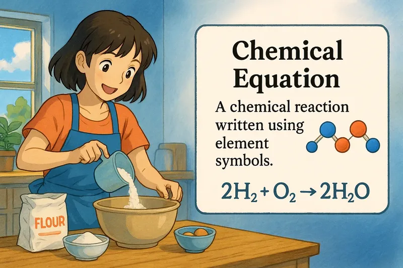 What is a Chemical Equation? - Easy to Understand What is a Chemical Equation? - Easy to Understand