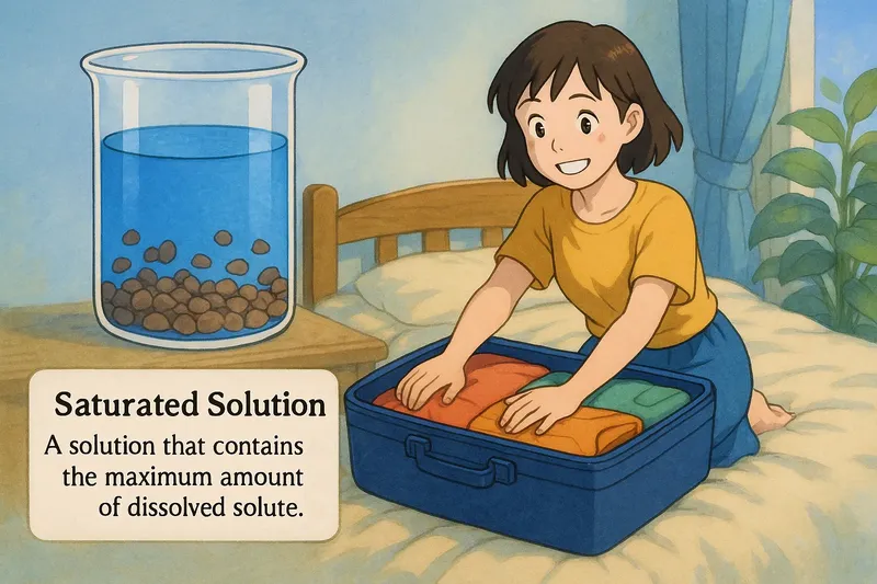 What is a Saturated Solution? - Easy to Understand What is a Saturated Solution? - Easy to Understand