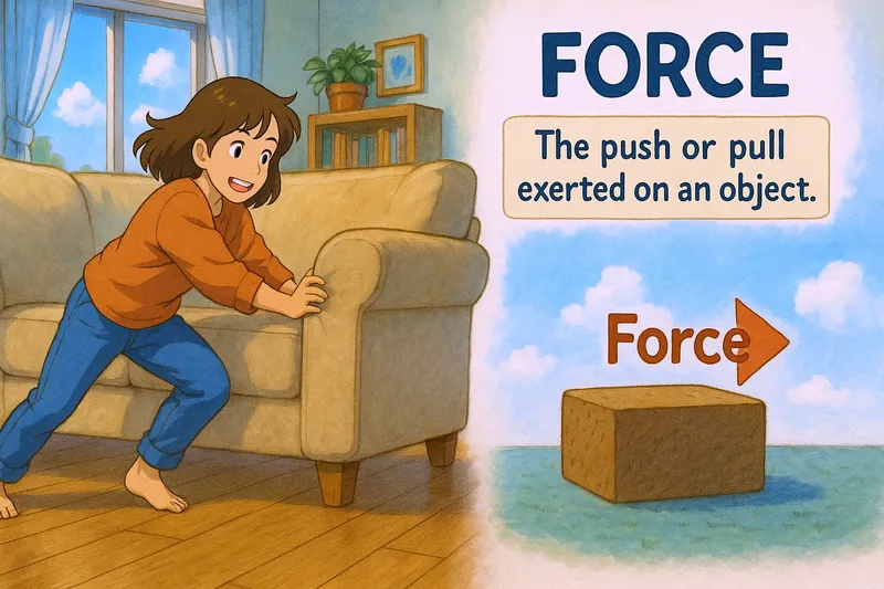 What is Force? - Easy to Understand What is Force? - Easy to Understand