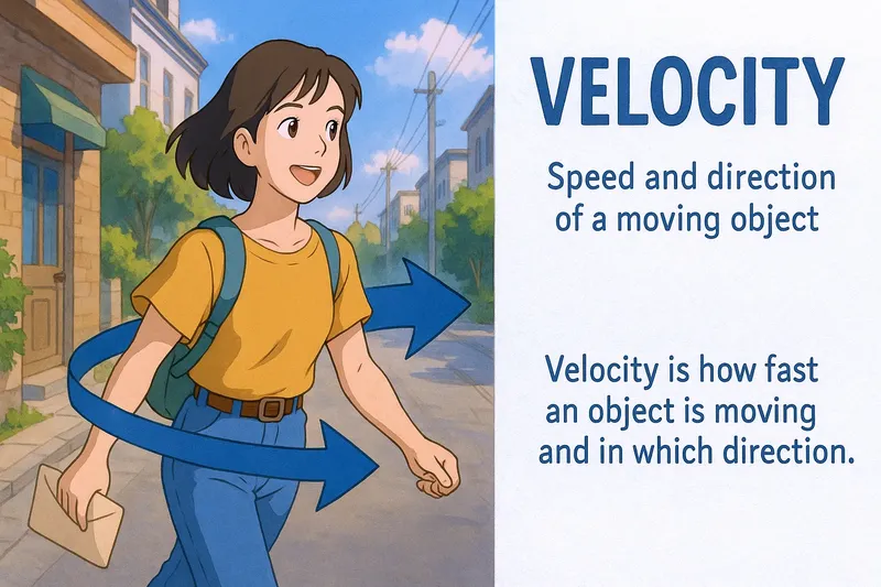 What is Velocity? - Easy to Understand What is Velocity? - Easy to Understand