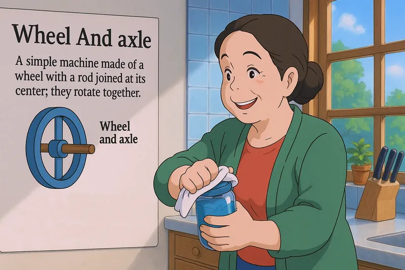 What is a Wheel and Axle? - Easy to Understand What is a Wheel and Axle? - Easy to Understand
