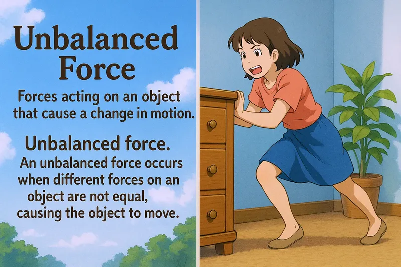 What is an Unbalanced Force? - Easy to Understand What is an Unbalanced Force? - Easy to Understand