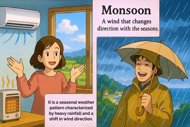 What is a Monsoon? - Easy to Understand What is a Monsoon? - Easy to Understand