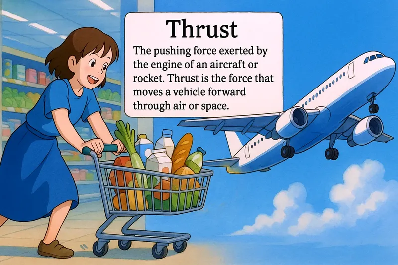 What is Thrust? - Easy to Understand What is Thrust? - Easy to Understand