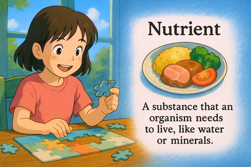 What is a Nutrient? - Easy to Understand What is a Nutrient? - Easy to Understand