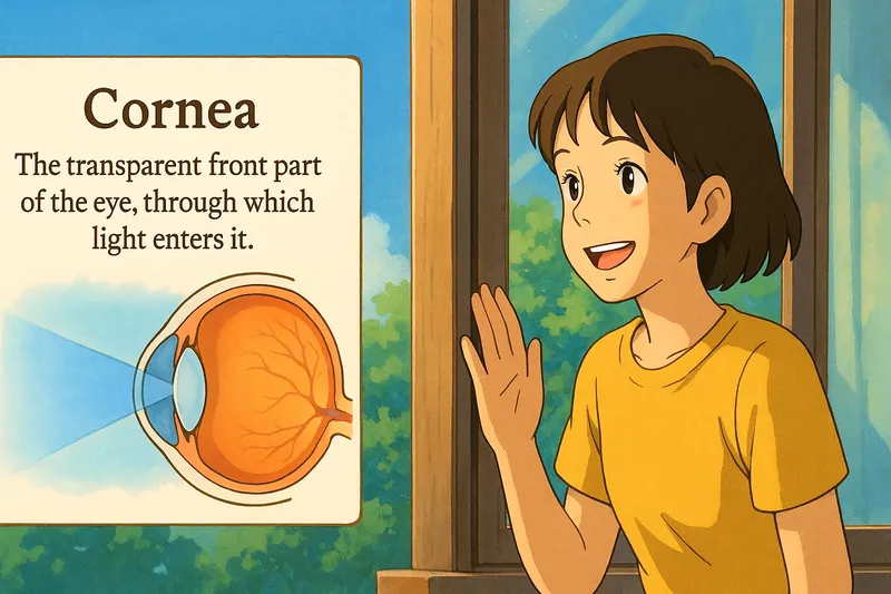 What is the Cornea? - Easy to Understand