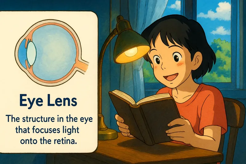 What is the Eye Lens? - Easy to Understand What is the Eye Lens? - Easy to Understand