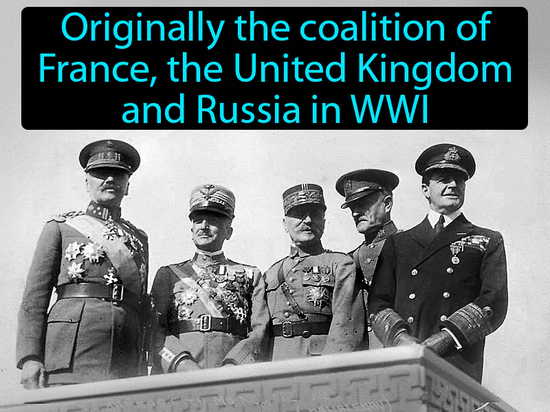 Allies WWI Definition Allies WWI Definition