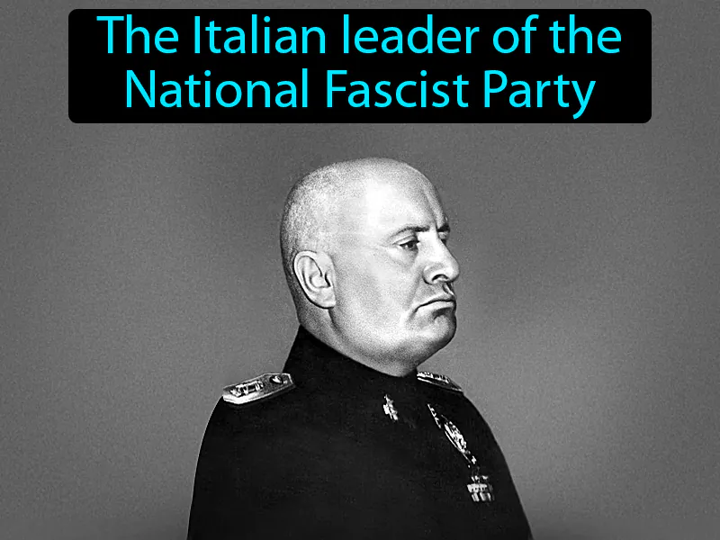 Benito Mussolini Definition Benito Mussolini Definition
