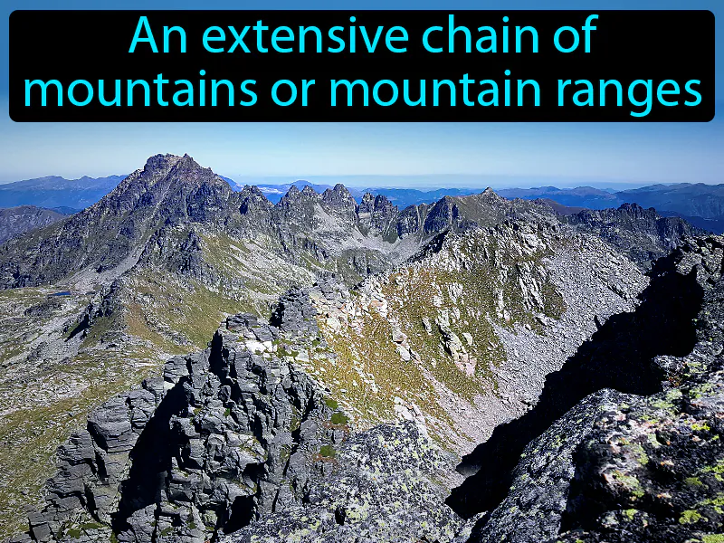Cordillera Definition Cordillera Definition