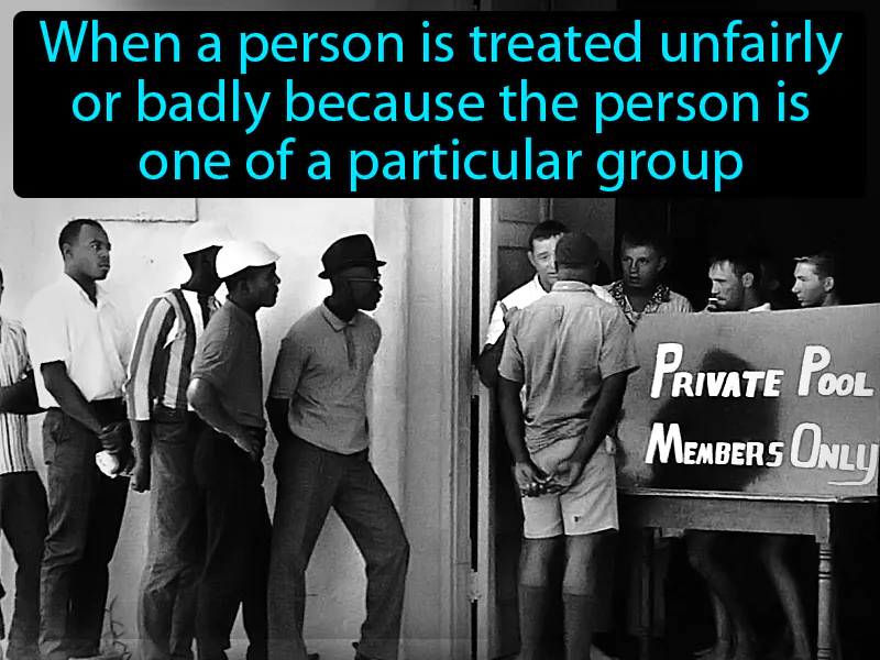 Discrimination Definition Discrimination Definition