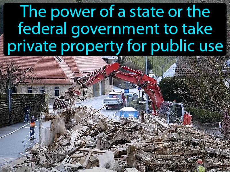Eminent Domain Definition Eminent Domain Definition