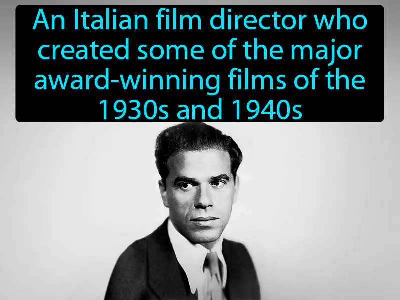 Frank Capra Definition Frank Capra Definition