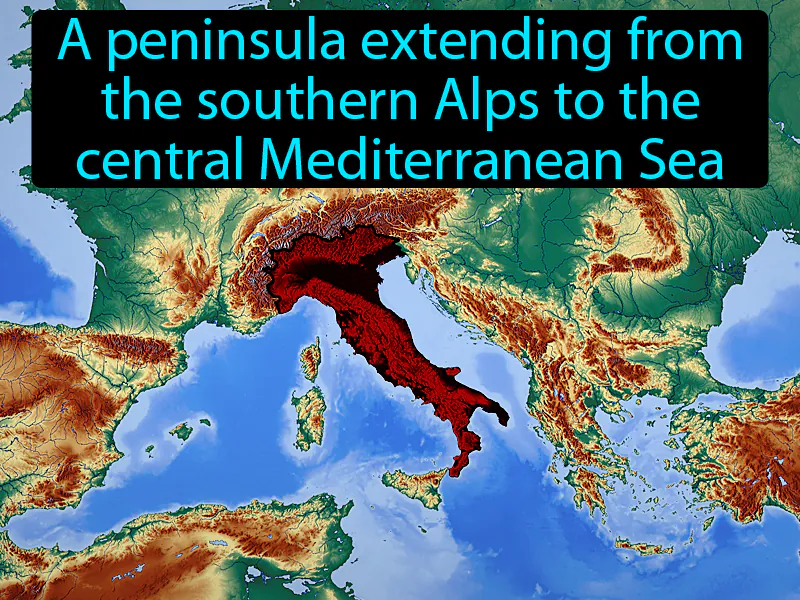 Italian Peninsula Definition Italian Peninsula Definition